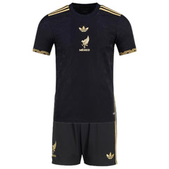 Kids Mexico Third Jersey Kit Gold Cup 2025