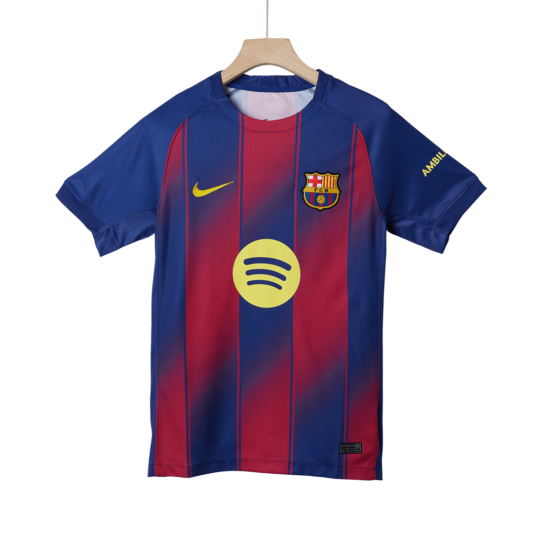 LAMINE YAMAL #10 Barcelona Home Jersey 2025/26 - UCL
