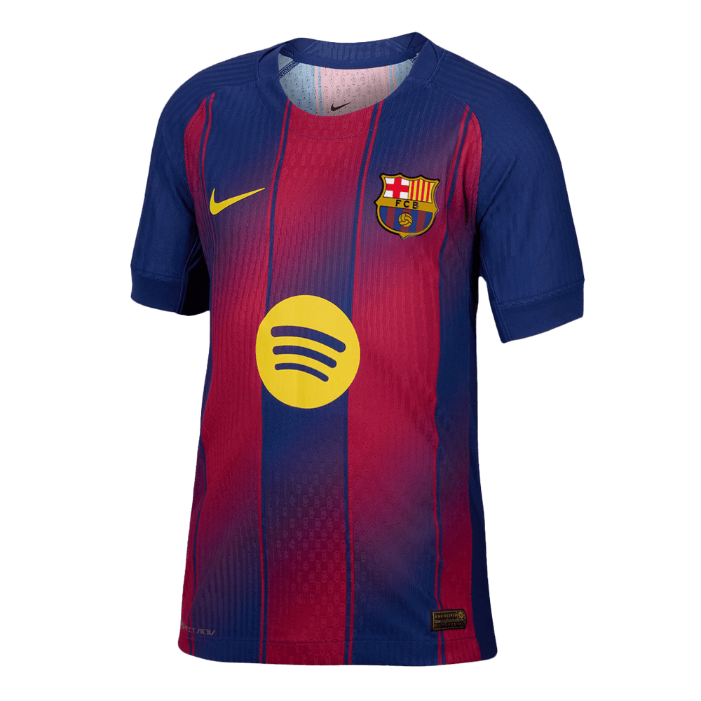 RAPHINHA #11 Barcelona Home Match Jersey Player Version 2025/26 - UCL