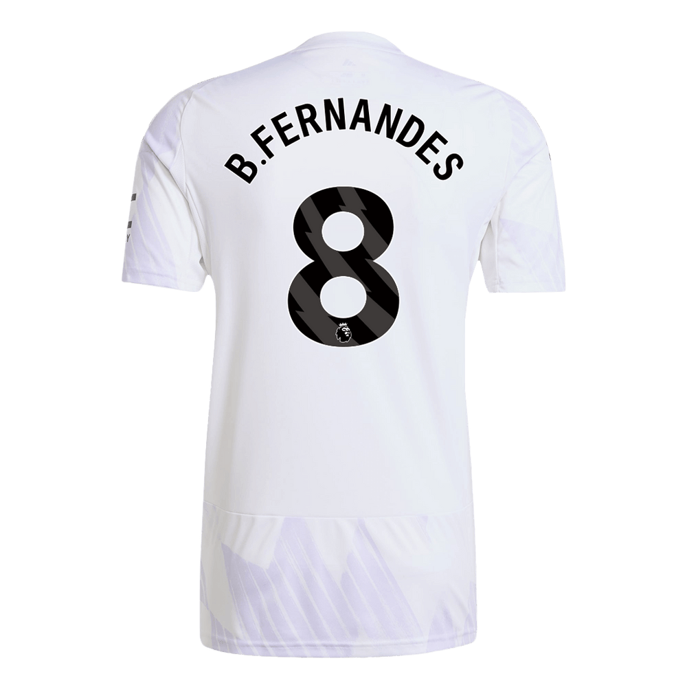 B.FERNANDES #8 Manchester United Away Jersey 2025/26