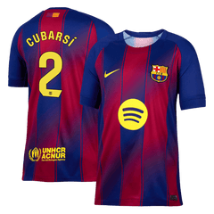 CUBARSÍ #2 Barcelona Home Jersey 2025/26