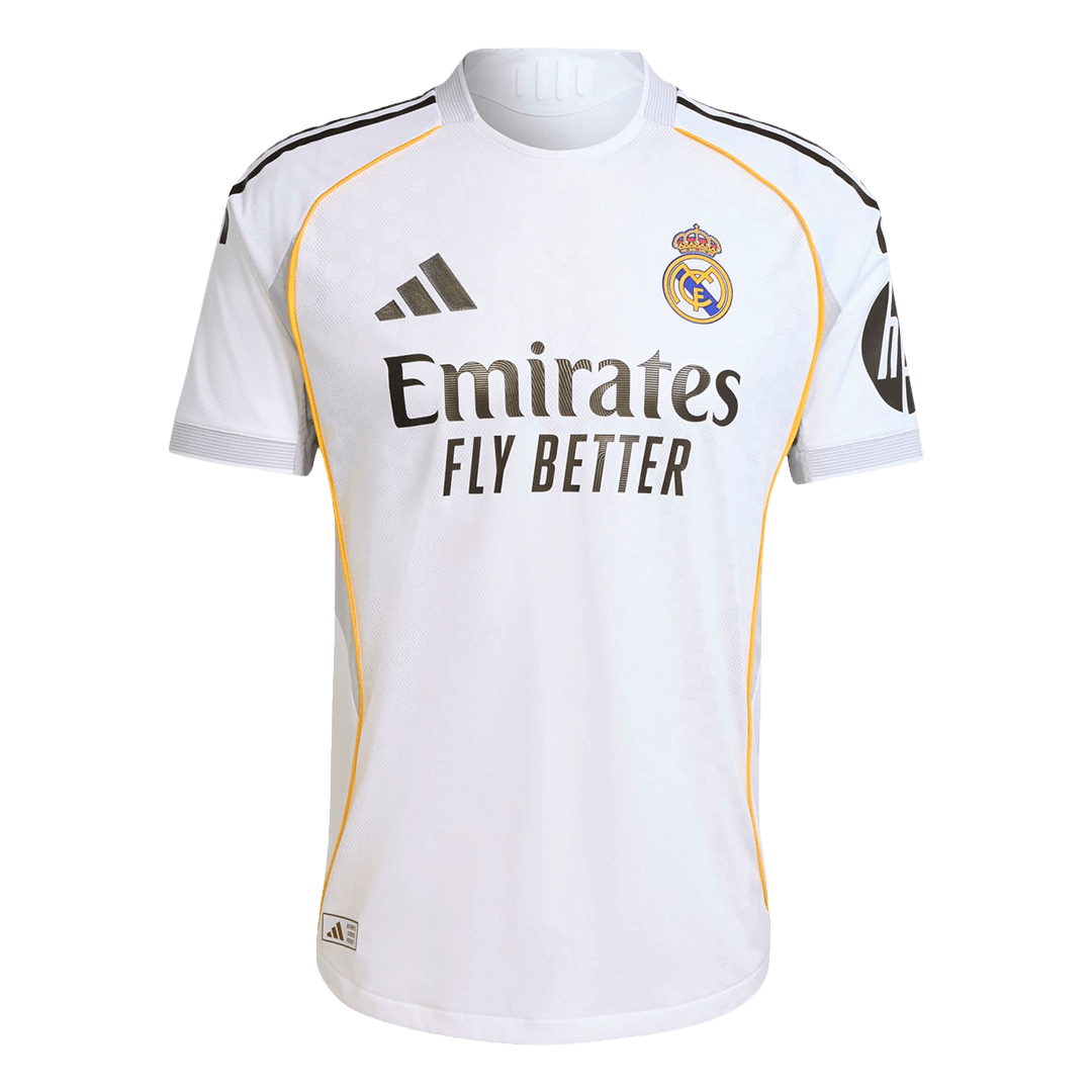 VALVERDE #8 Real Madrid Home Match Jersey Player Version 2025/26