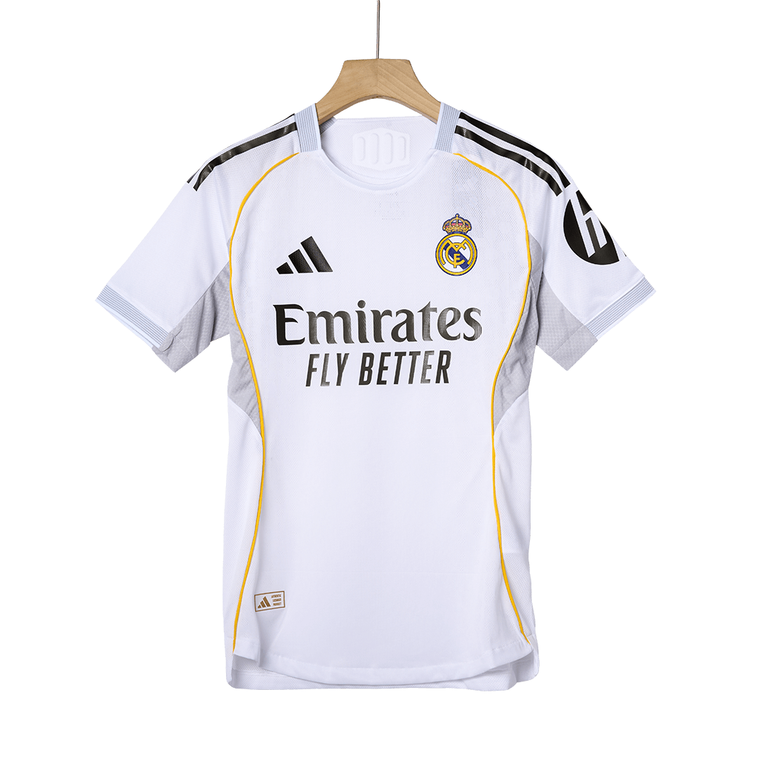 VALVERDE #8 Real Madrid Home Match Jersey Player Version 2025/26
