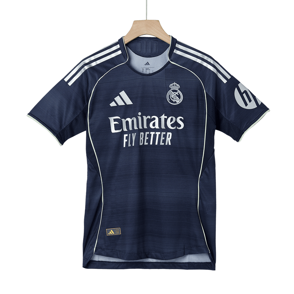 VINI JR. #7 Real Madrid Away Match Jersey Player Version 2025/26