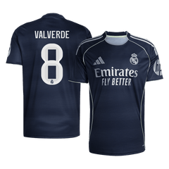 VALVERDE #8 Real Madrid Away Jersey 2025/26 - [Super Replica]