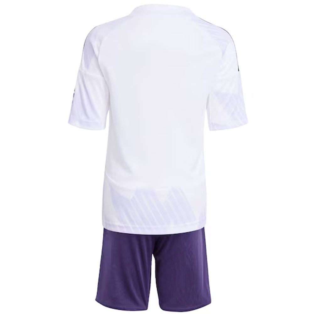 Kids Manchester United Away Jersey Kit 2025/26