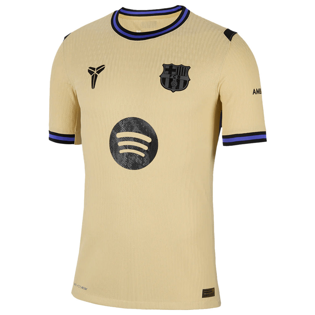 Barcelona x Kobe Bryant Away Match Jersey Player Version 2025/26