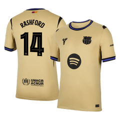 RASHFORD #14 Barcelona Away Jersey 2025/26 - UCL