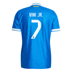 VINI JR. #7 Real Madrid Third Away Match Jersey Player Version 2025/26
