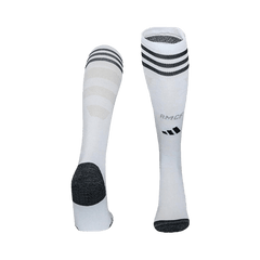 Real Madrid Home Soccer Socks - White 2025/26