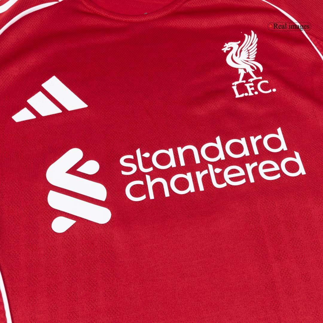 ISAK #9 Liverpool Home Match Jersey Player Version 2025/26