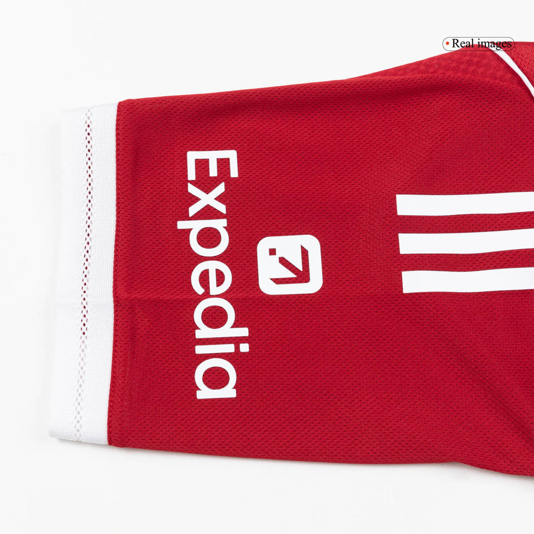 ISAK #9 Liverpool Home Match Jersey Player Version 2025/26 - UCL Font
