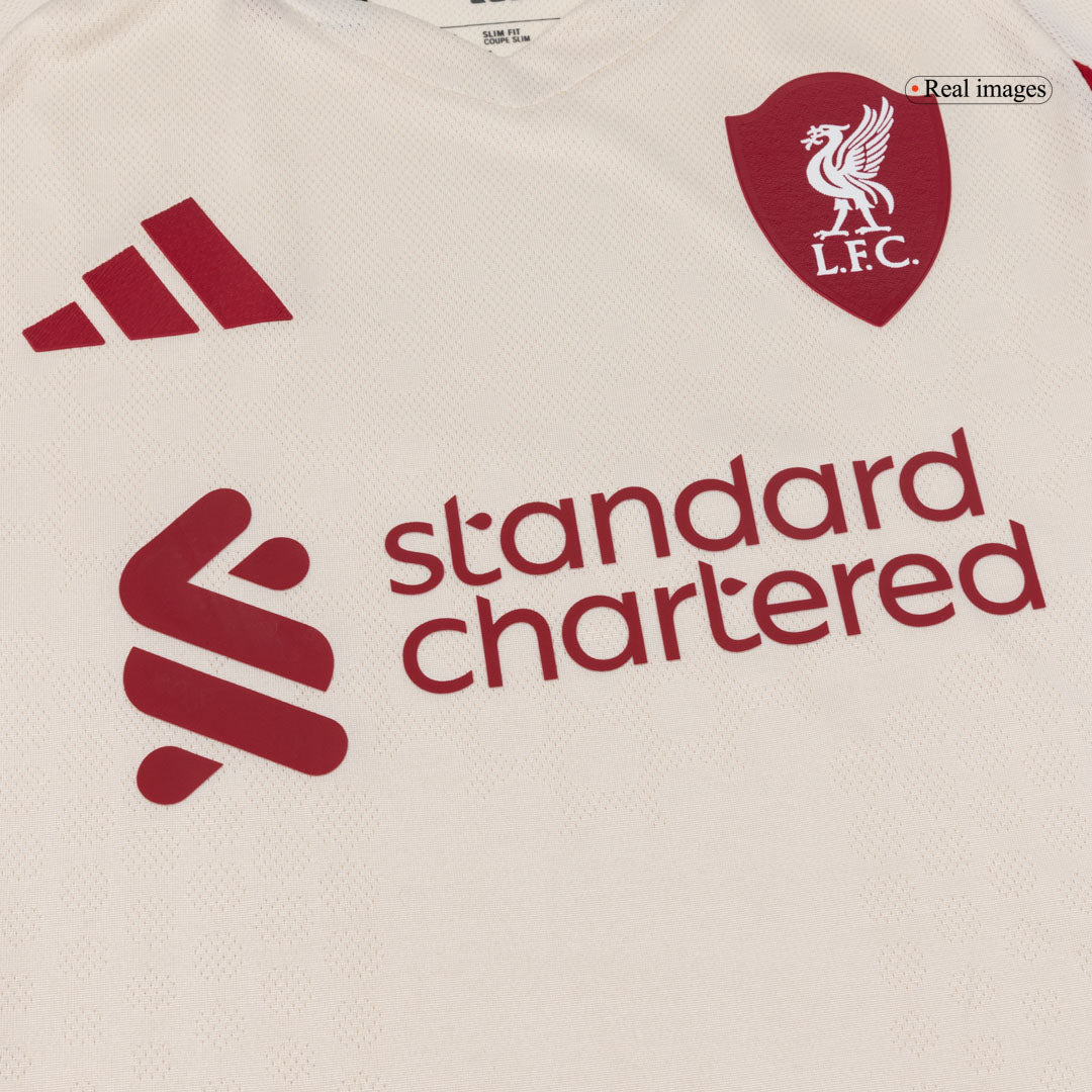 ISAK ##9 Liverpool Away Match Jersey Player Version 2025/26