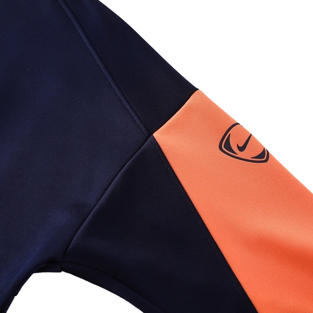 Barcelona Anthem Jacket Navy&Orange 2025/26