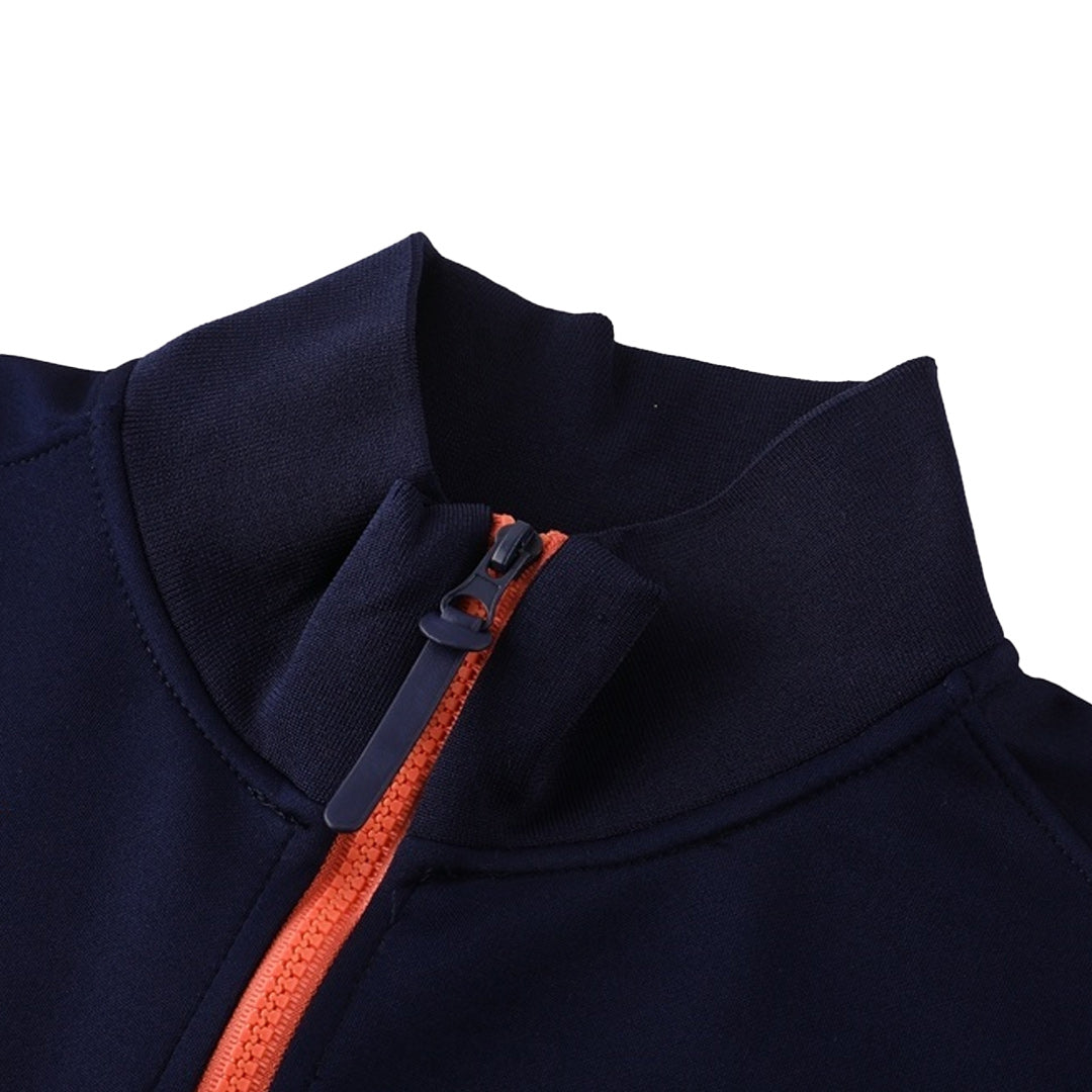 Barcelona Training Tracksuit Kit(Jacket+Pants) Navy&Orange 2025/26