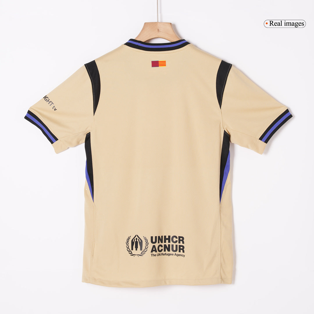 LEWANDOWSKI #9 Barcelona Away Jersey 2025/26 - UCL