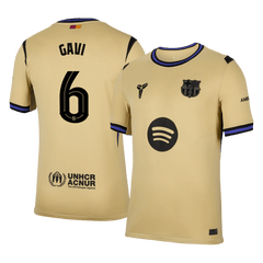 GAVI #6 Barcelona Away Jersey 2025/26 - UCL