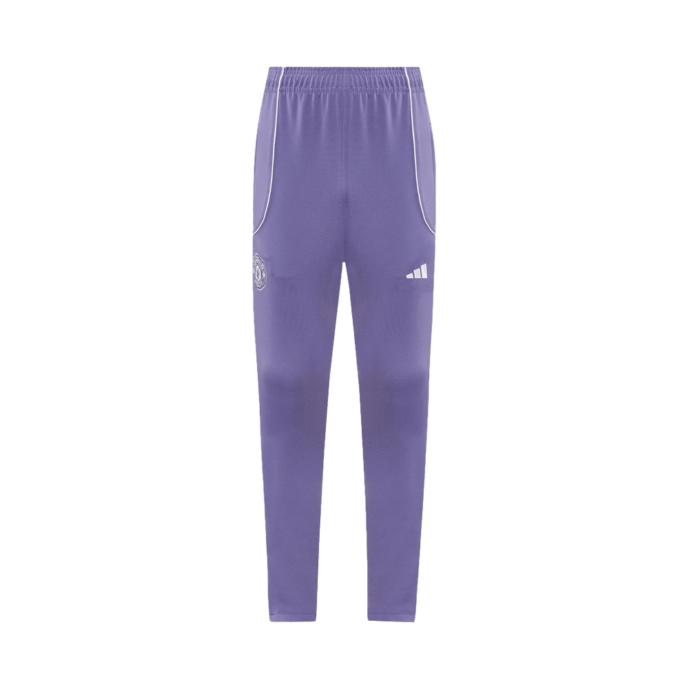 Manchester United Training Tracksuit Kit(Jacket+Pants) Purple 2025/26