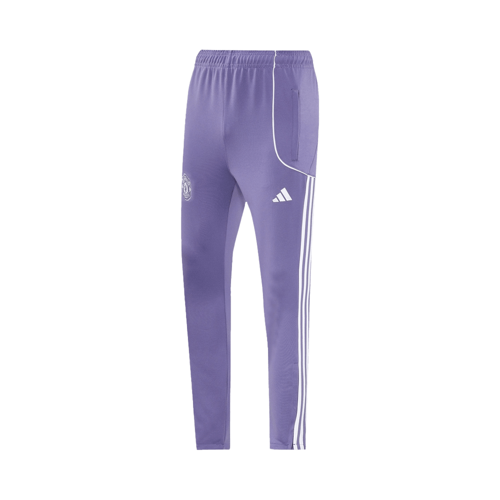 Manchester United Training Tracksuit Kit(Jacket+Pants) Purple 2025/26