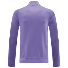 Manchester United Training Tracksuit Kit(Jacket+Pants) Purple 2025/26