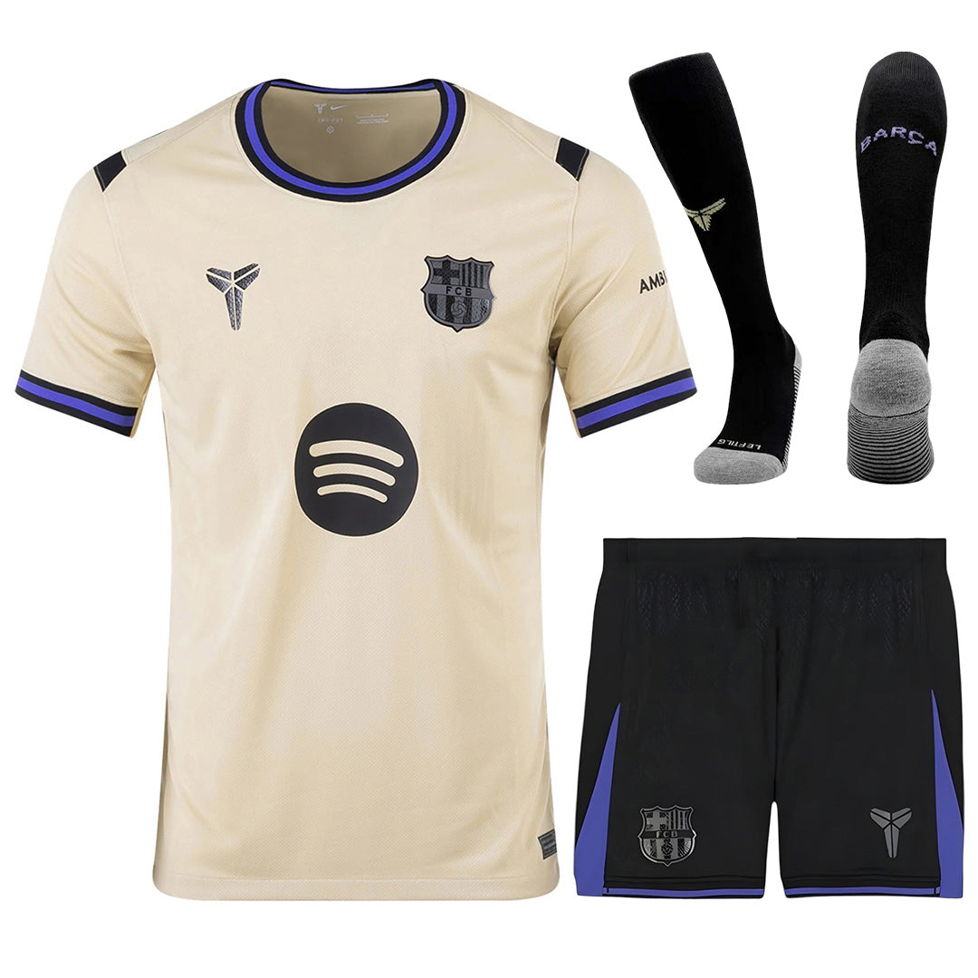 Barcelona Away Jersey Full Kit 2025/26