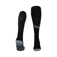 Kids AC Milan Home Soccer Socks - Black 2025/26
