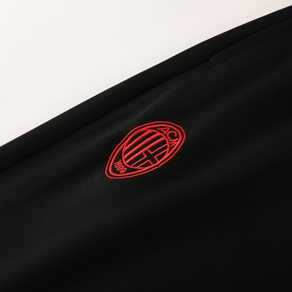 AC Milan Training Tracksuit Kit(Jacket+Pants) Black 2025/26