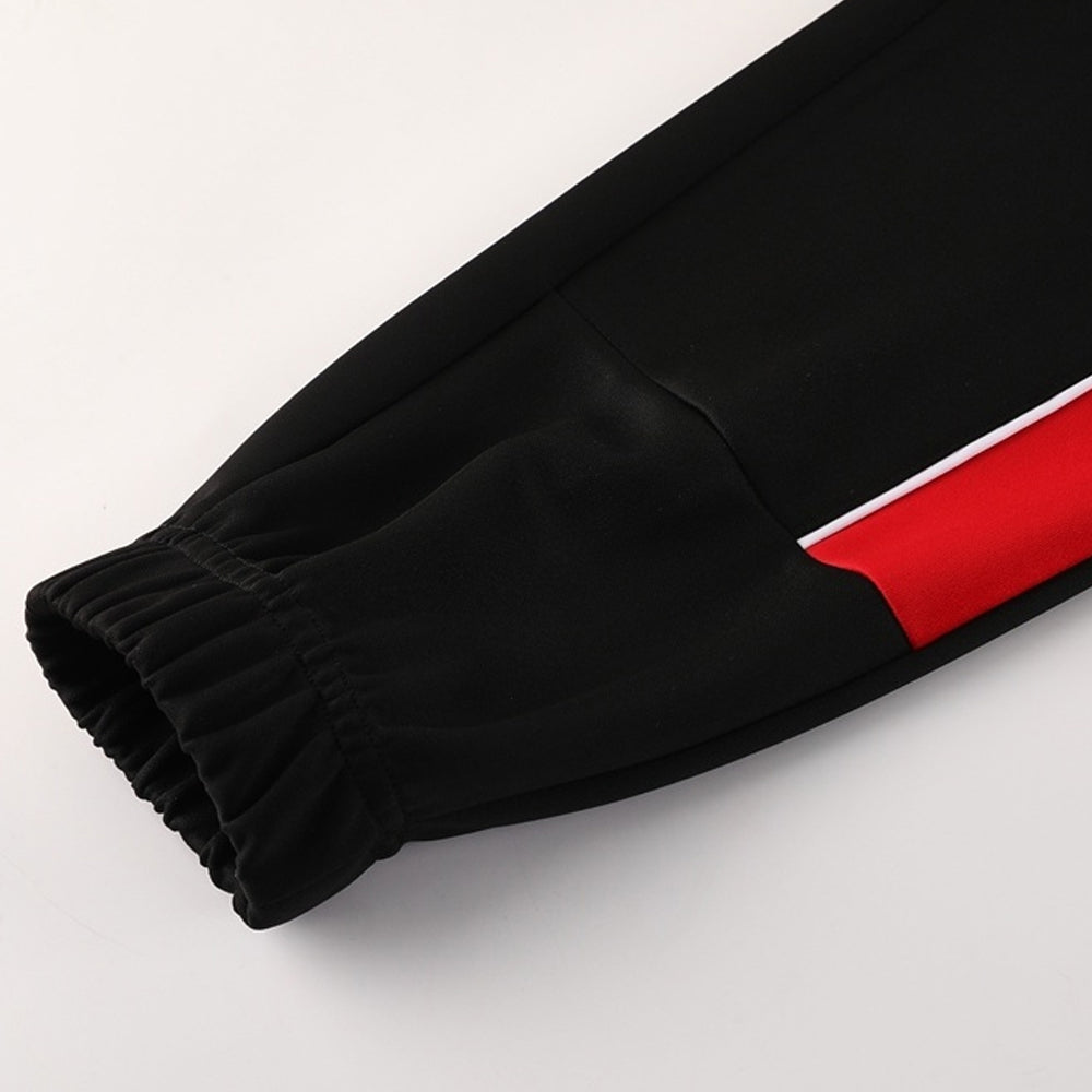 AC Milan Training Tracksuit Kit(Jacket+Pants) Black 2025/26