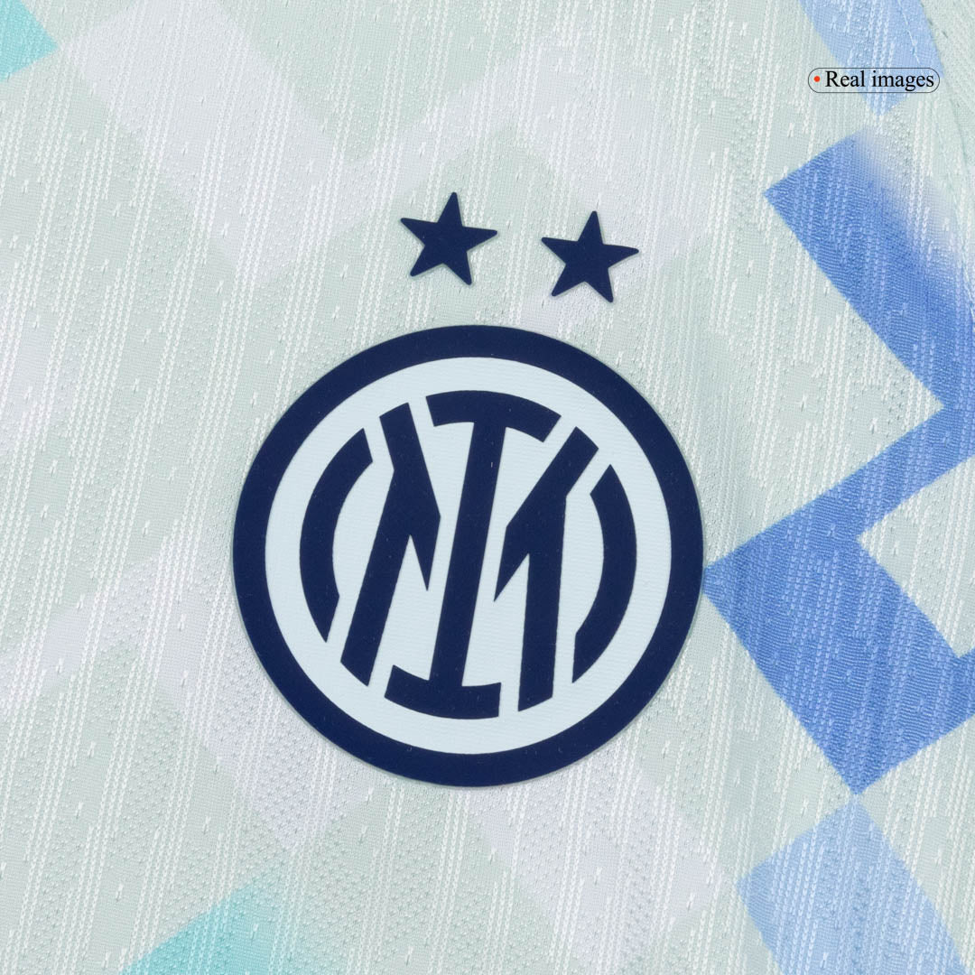 DUMFRIES #2 Inter Milan Away Match Jersey Player Version 2025/26