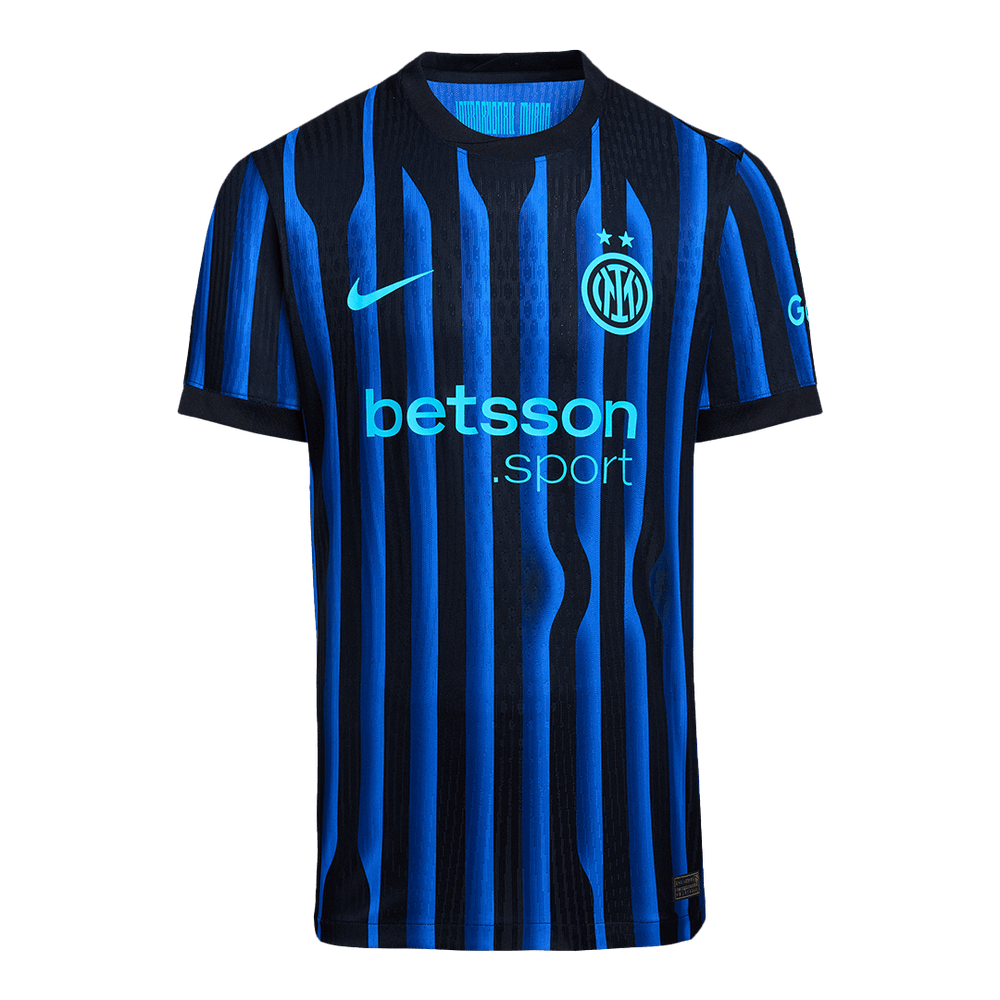 PAVARD #28 Inter Milan Home Match Jersey Player Version 2025/26