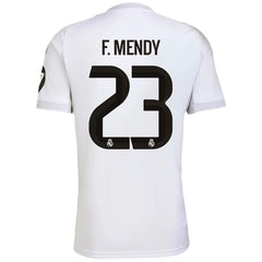 F.MENDY #23 Real Madrid Home Jersey 2025/26