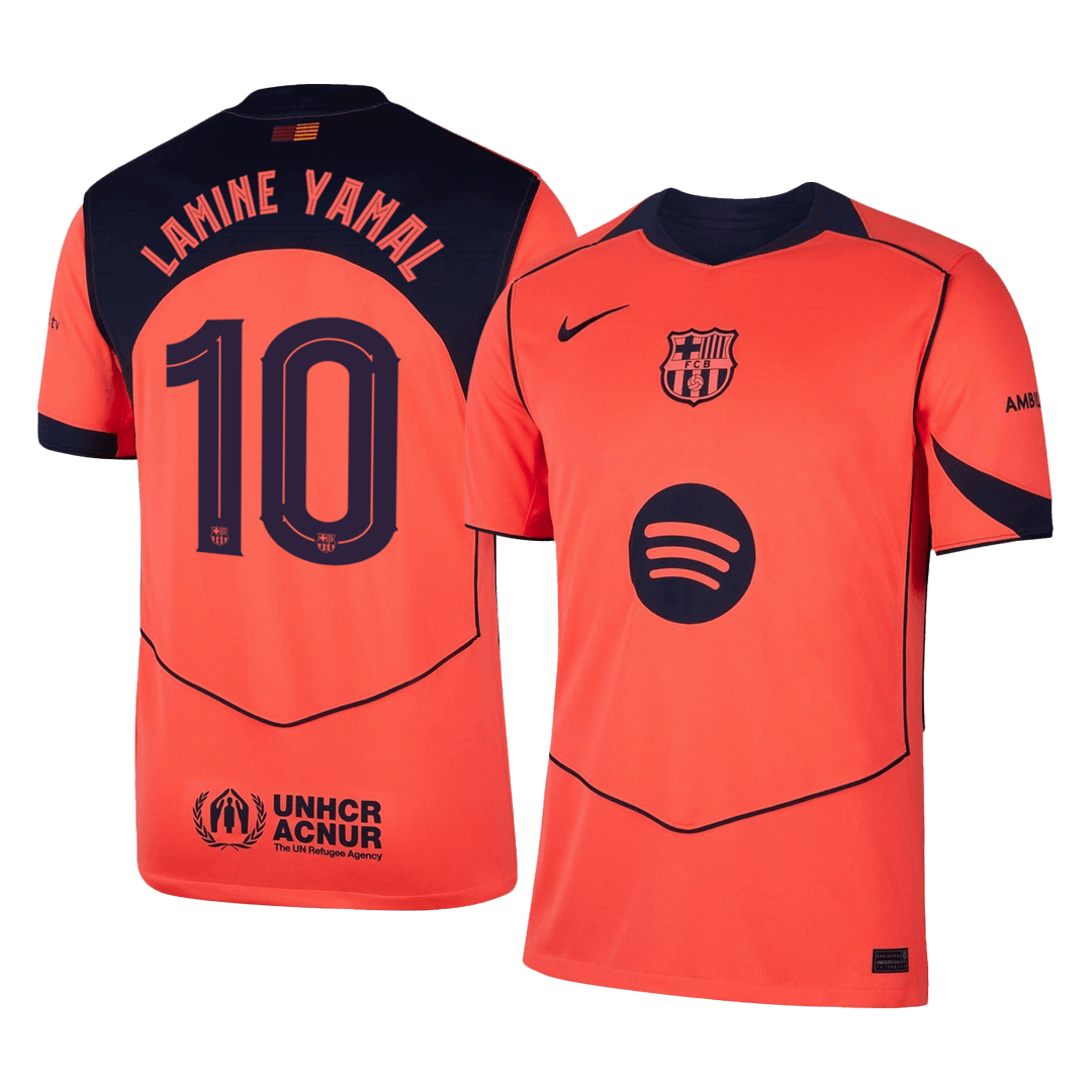 LAMINE YAMAL #10 Barcelona Third Jersey 2025/26