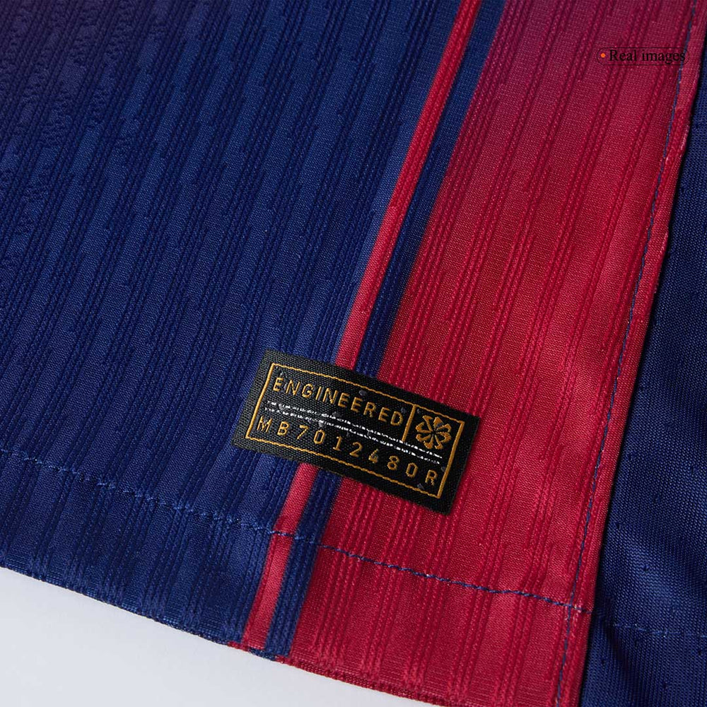 LAMINE YAMAL #10 Barcelona Home Match Jersey Player Version 2025/26 - Kopa Trophy Edition