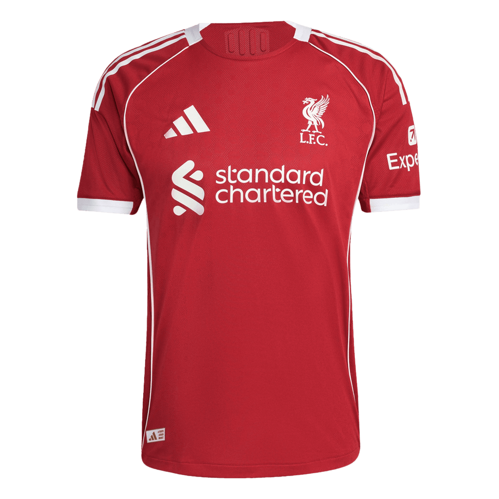 SZOBOSZLAI #8 Liverpool Home Match Jersey Player Version 2025/26