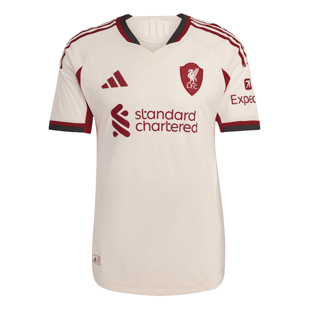GAKPO #18 Liverpool Away Match Jersey Player Version 2025/26