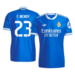 F. MENDY #23 Real Madrid Third Match Jersey Player Version 2025/26