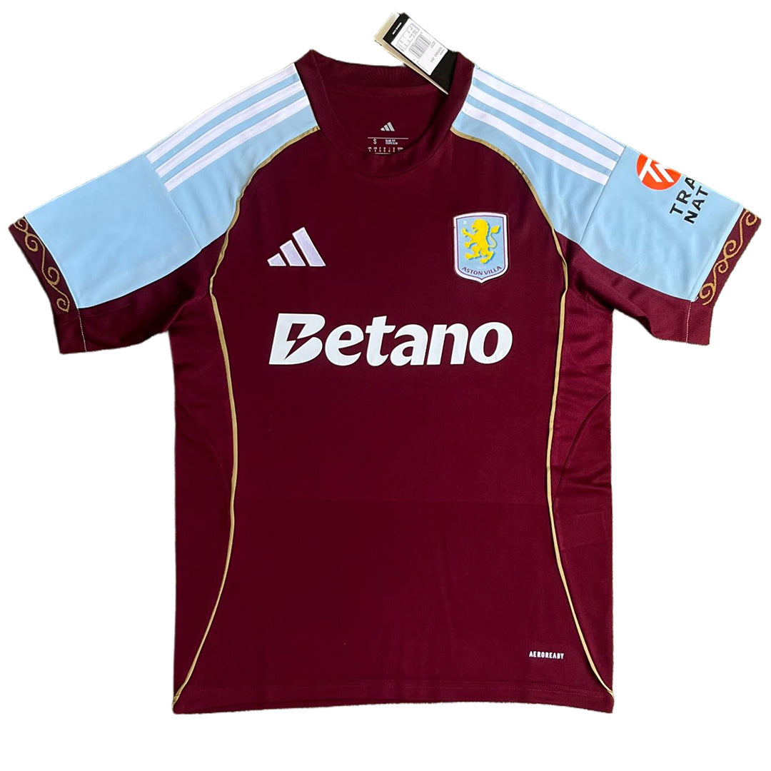 TIELEMANS #8 Aston Villa Home Jersey 2025/26