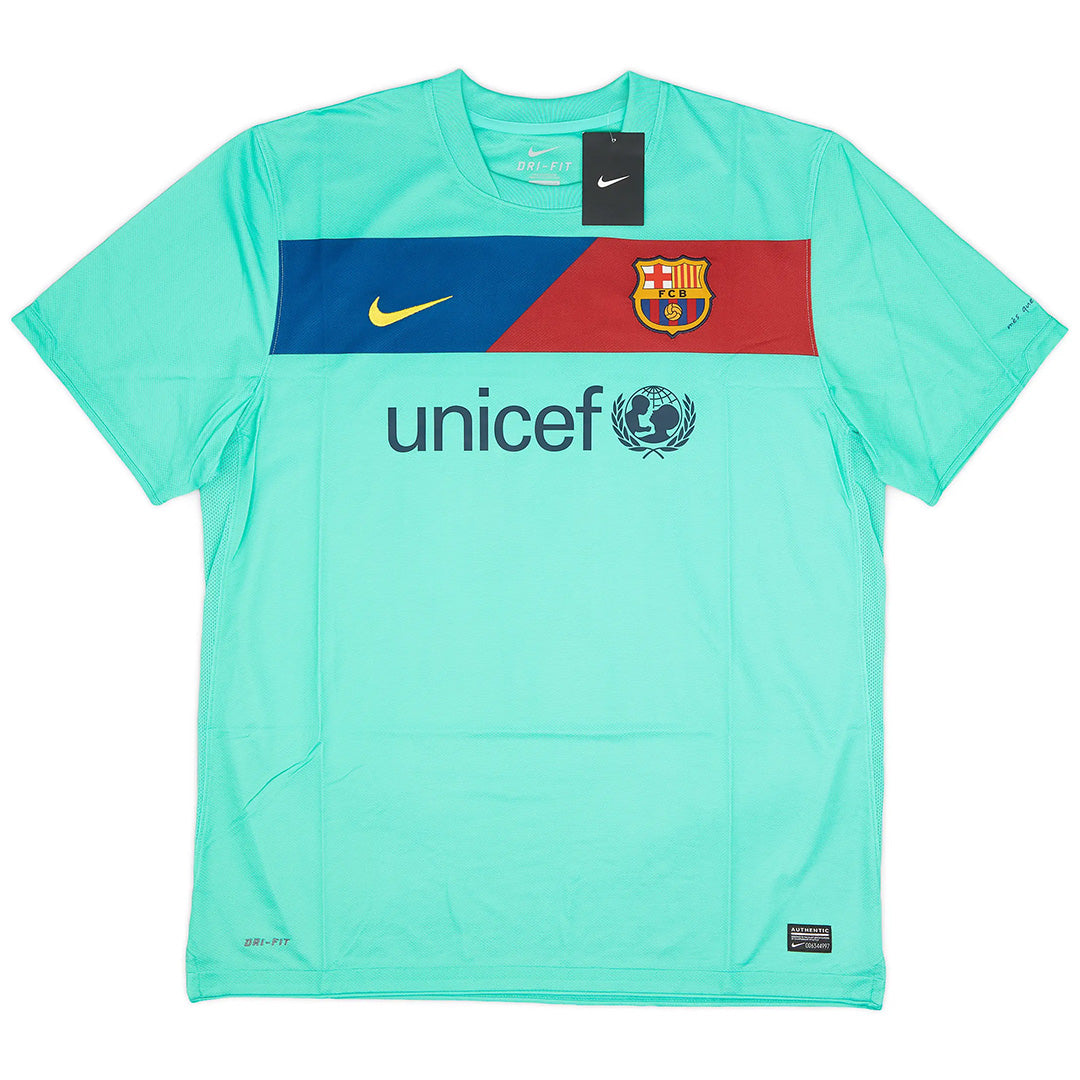 A.INIESTA #8 Retro Barcelona Away Jersey 2010/11