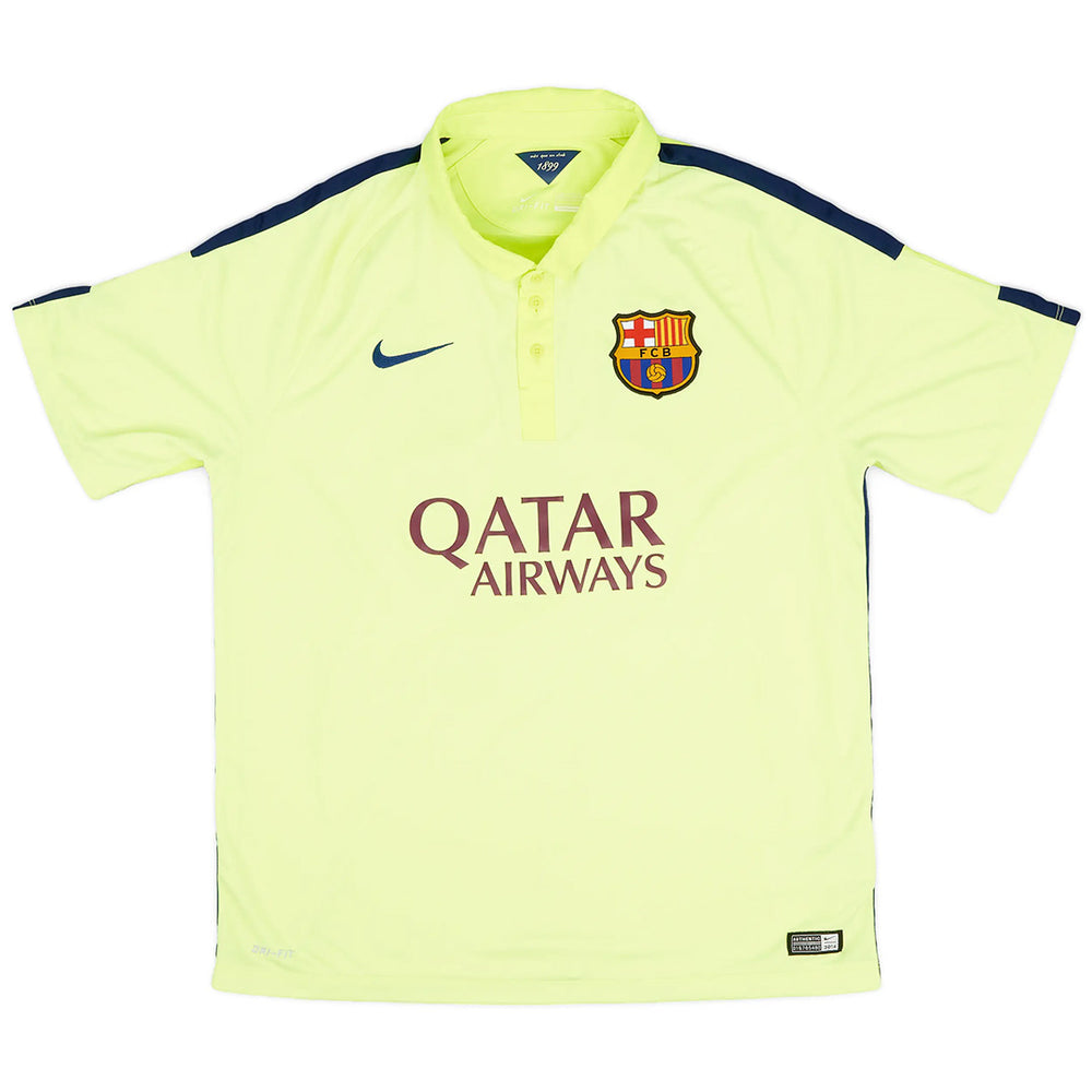 Neymar Jr #11 Retro Barcelona Third Jersey 2014/15