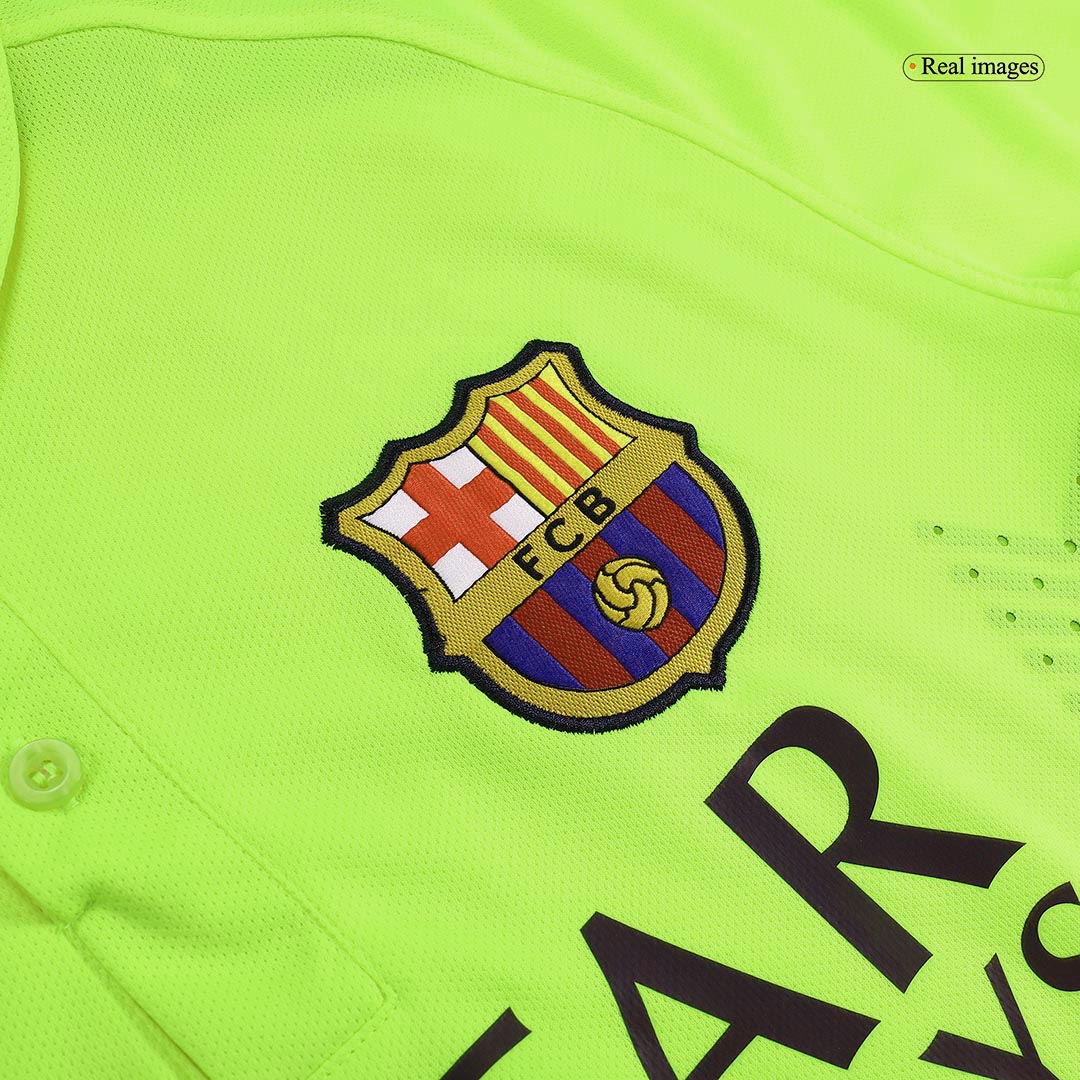 Neymar Jr #11 Retro Barcelona Third Jersey 2014/15