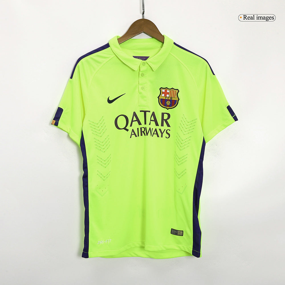 SUÁREZ #9 Retro Barcelona Third Jersey 2014/15