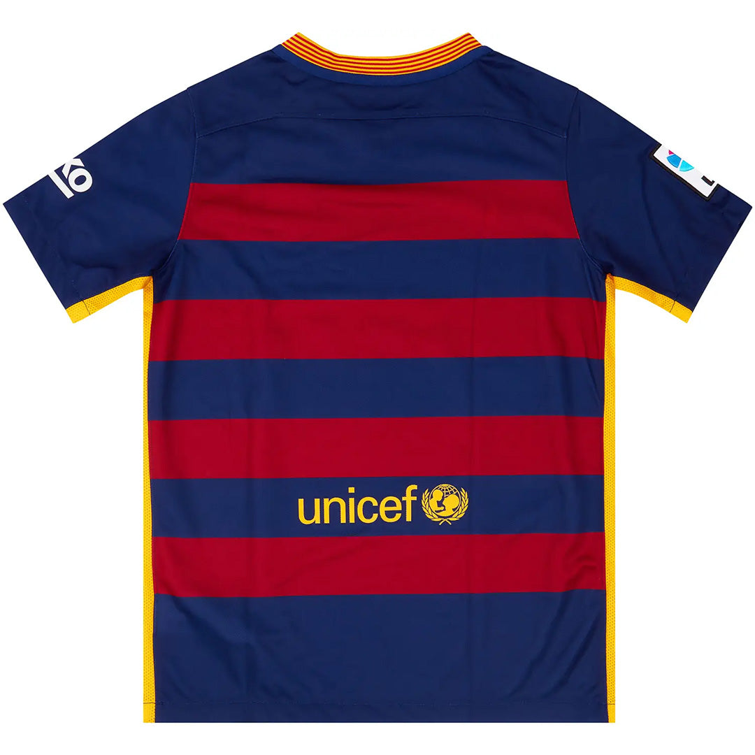 SUÁREZ #9 Retro Barcelona Home Jersey 2015/16
