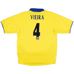 Vieira #4 Retro Arsenal Away Jersey 2003/04