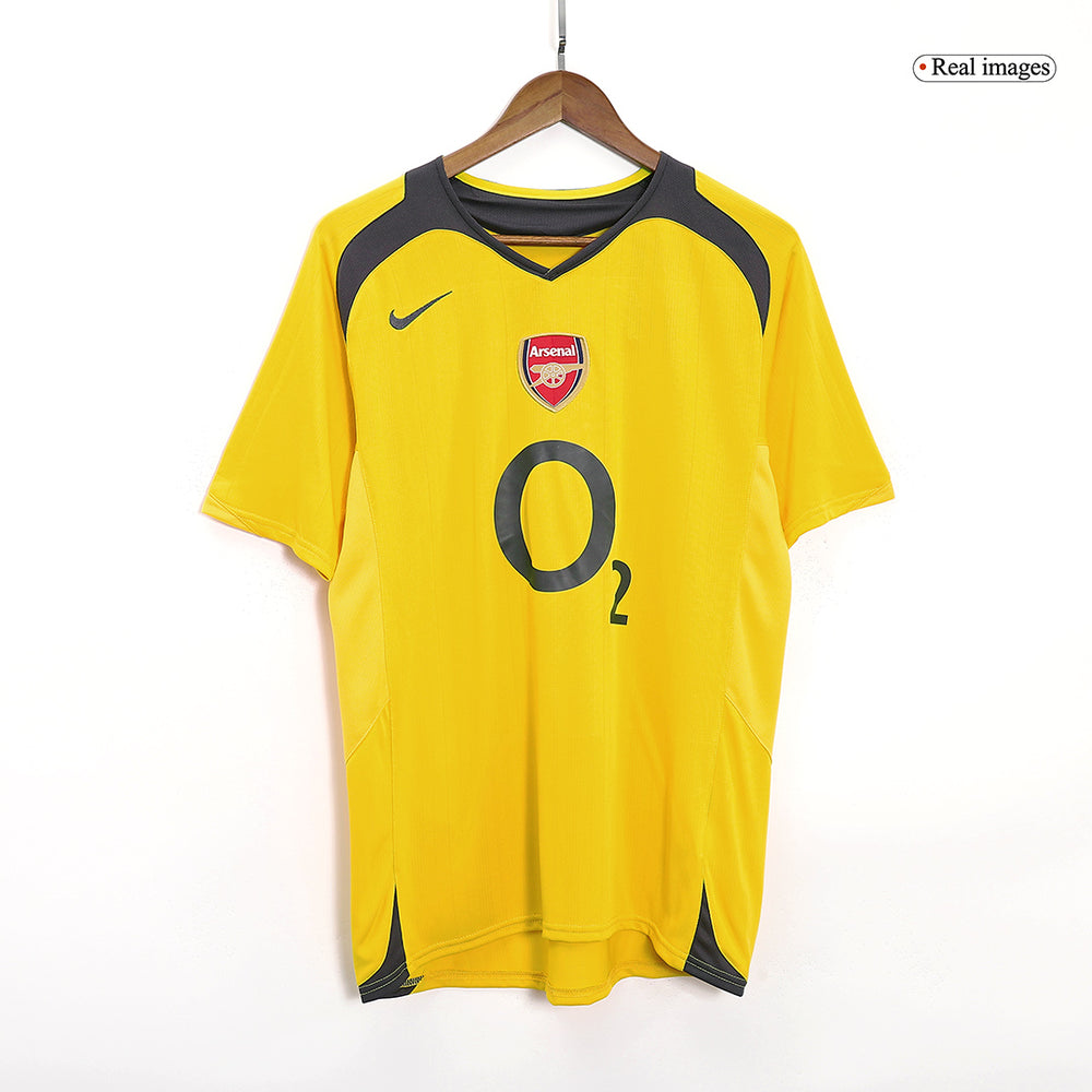 Bergkamp #10 Retro Arsenal Away Jersey 2005/06