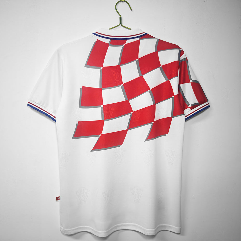 Boban #10 Retro Croatia Home Jersey World Cup 1998