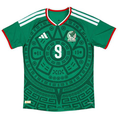 Raúl #9 Mexico Home Match Jersey Player Version World Cup 2026