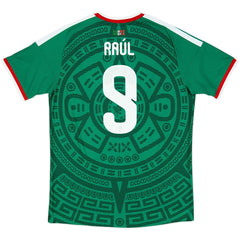 Raúl #9 Mexico Home Match Jersey Player Version World Cup 2026