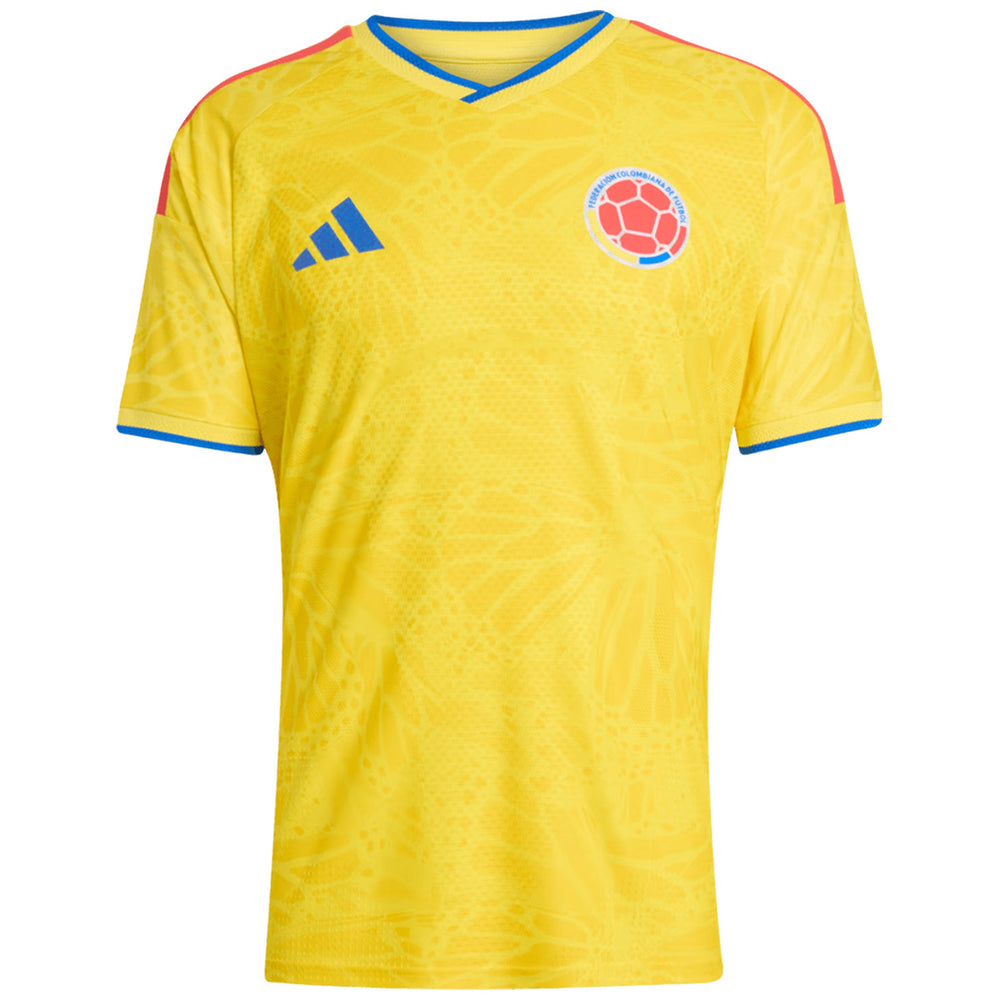 Luis Díaz #7 Colombia Home Match Jersey Player Version World Cup 2026