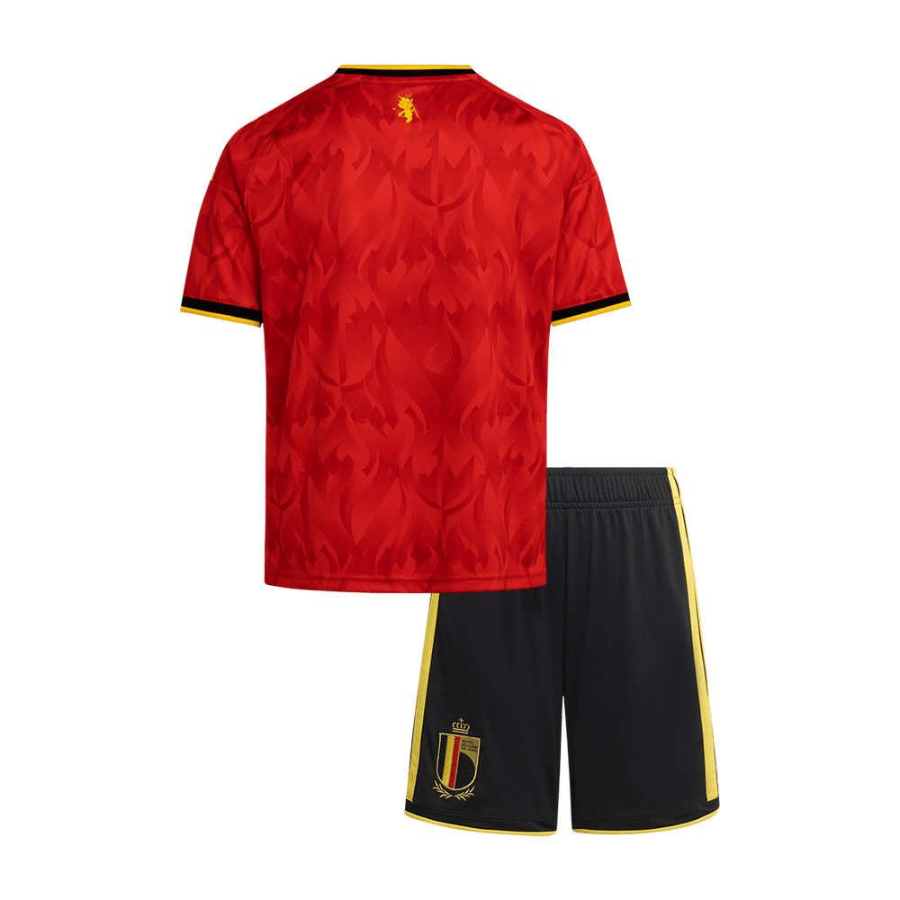 Kids Belgium Home Jersey Kit World Cup 2026