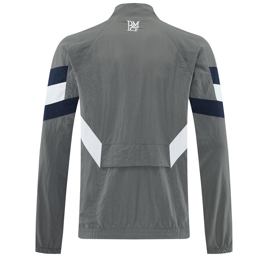 Real Madrid Windbreaker Jacket Gray 2025/26